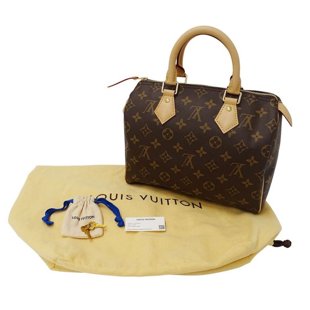 Louis Vuitton Monogram Canvas Speedy 25 Handbag - Picture 5 of 6